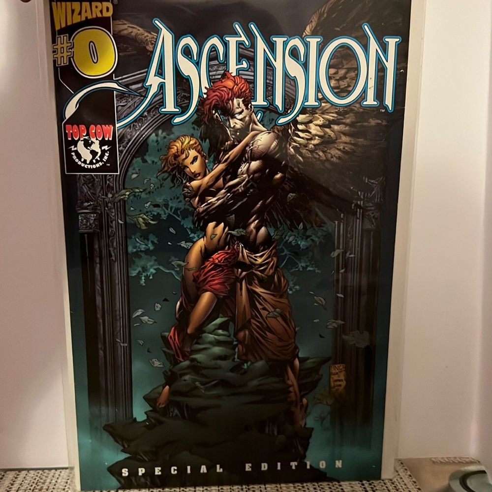 Top Cow Productions 1997 ASCENSION #0 Wizard Comic book. In sleeve.